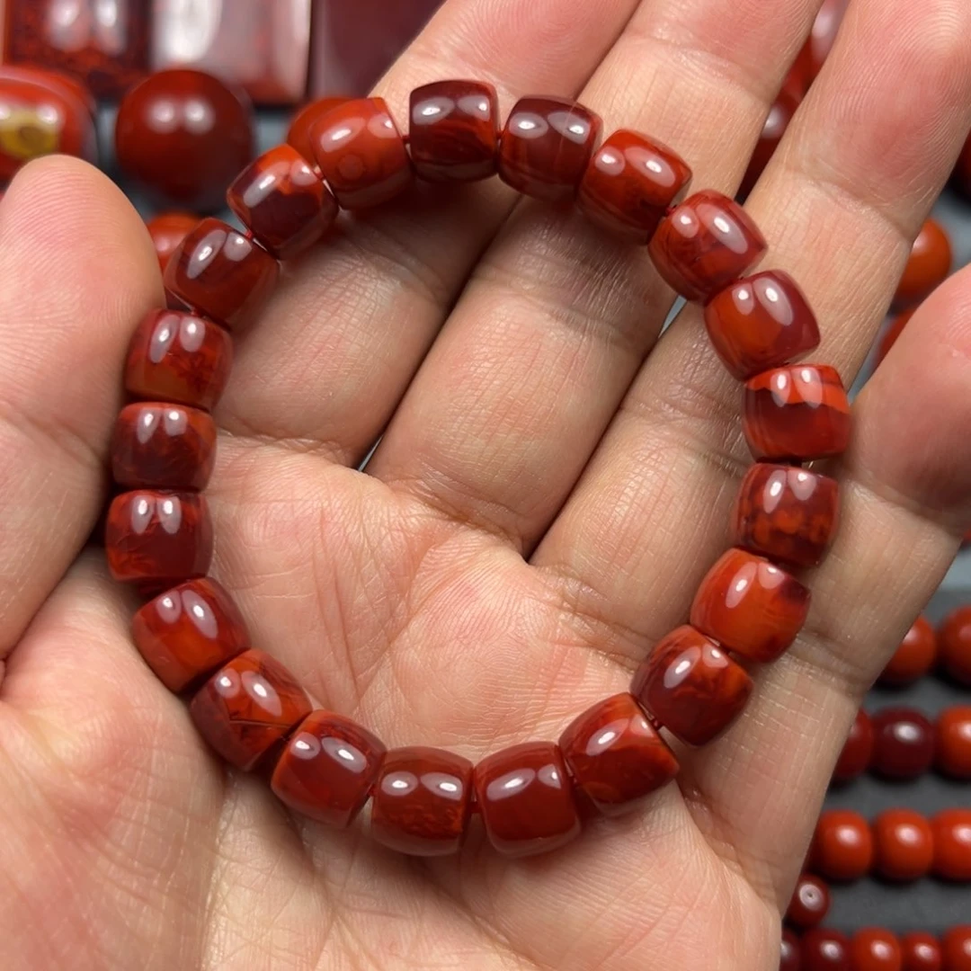 南红玛瑙未镶嵌珠宝奇石尺寸9.6