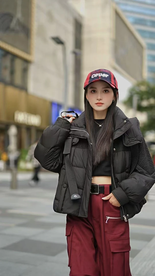 【YANGSHANG】  短款宽松潮流休闲羽绒外套    YCA818