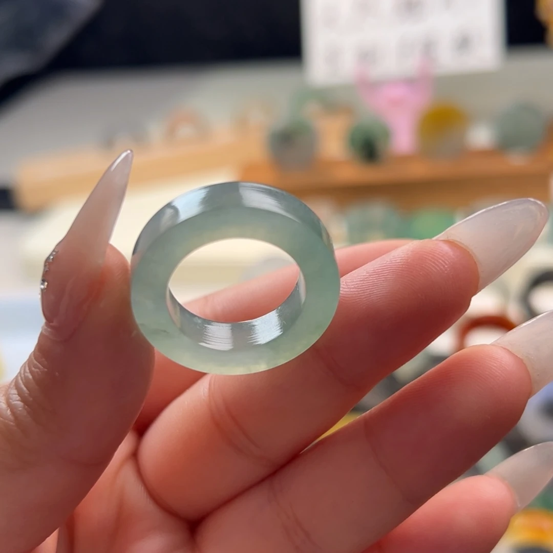 定制翡翠未镶嵌冰晴蓝