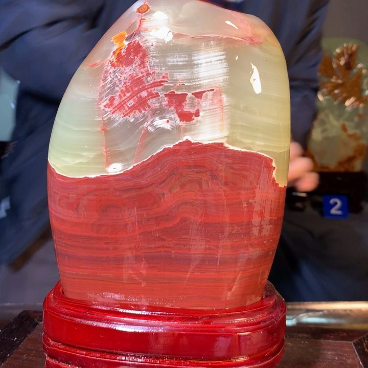 石材天然原石摆件