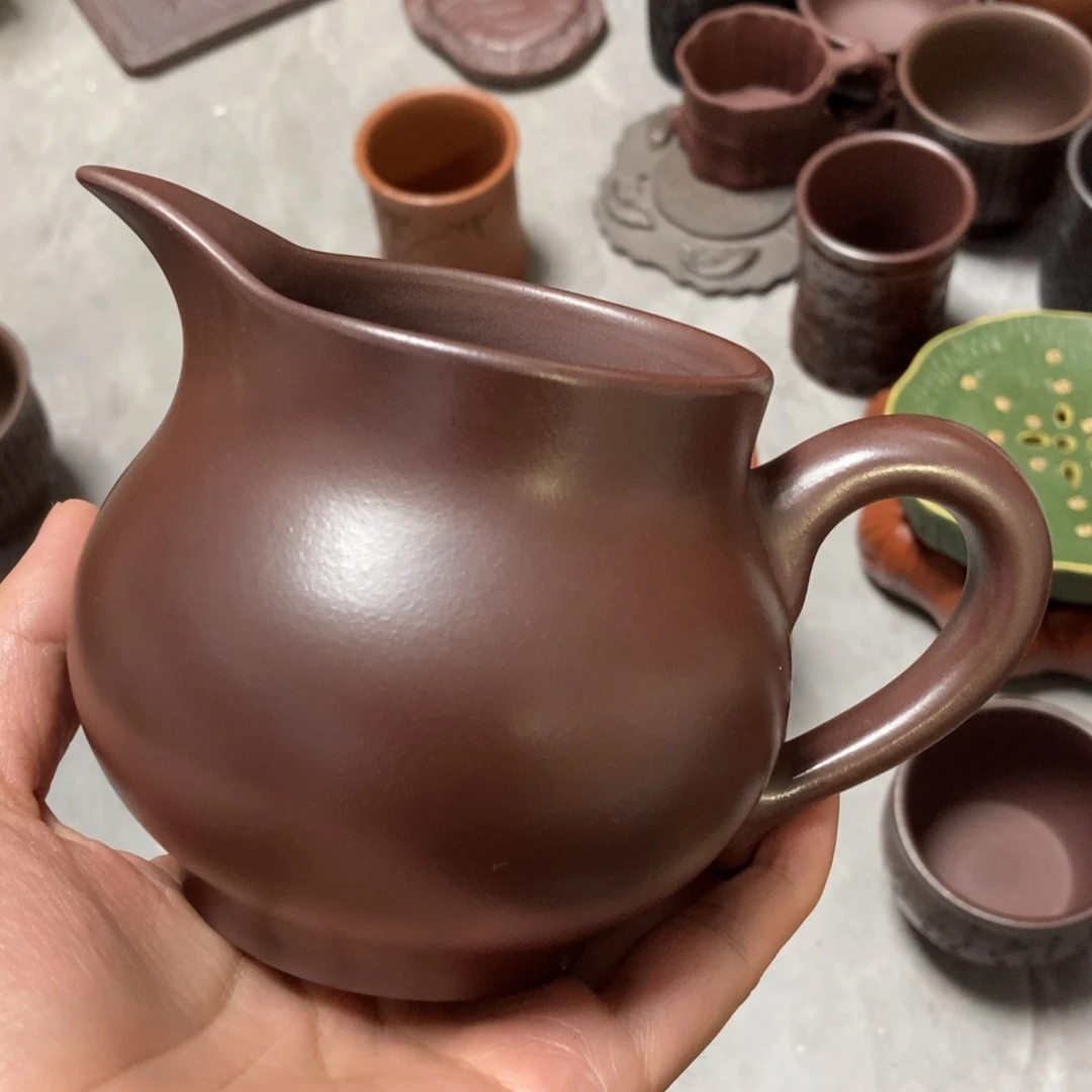 茶杯紫砂放漏不退不换介意勿拍