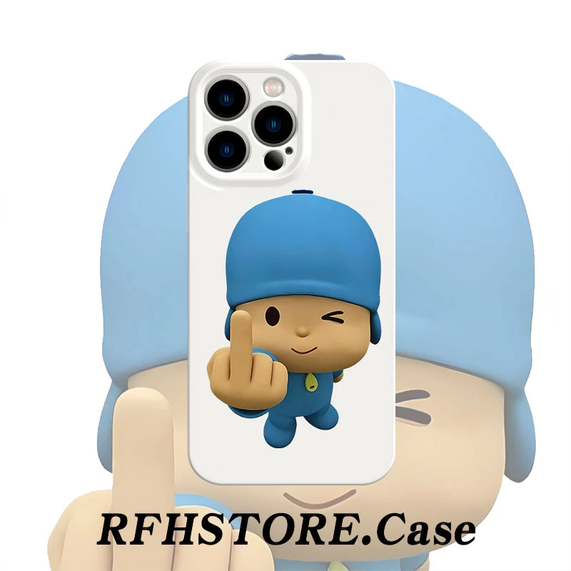 高级Q版优优中指适用iPhone17菲林手机壳苹果16华为vivoppo小米17