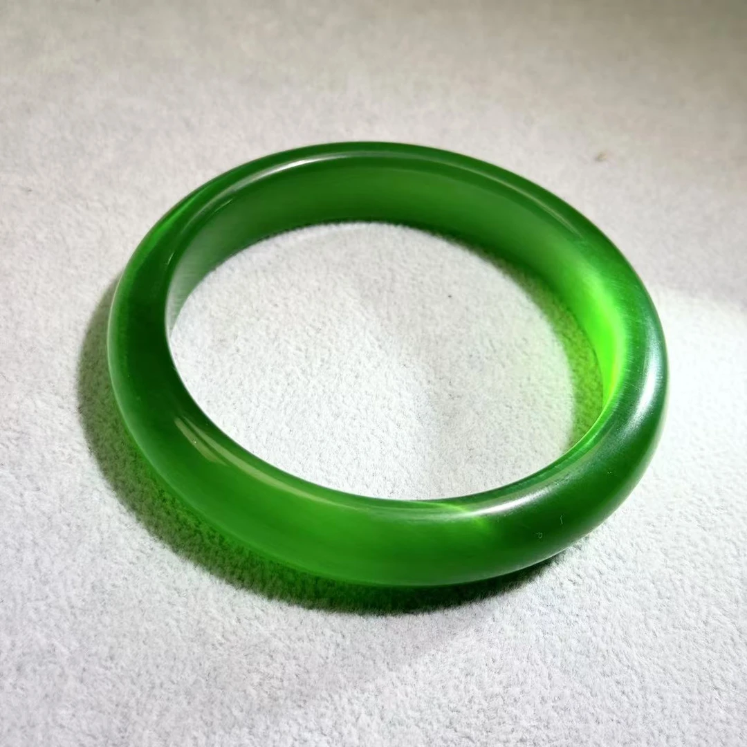 SS轻奢精品猫绿手镯SJ116