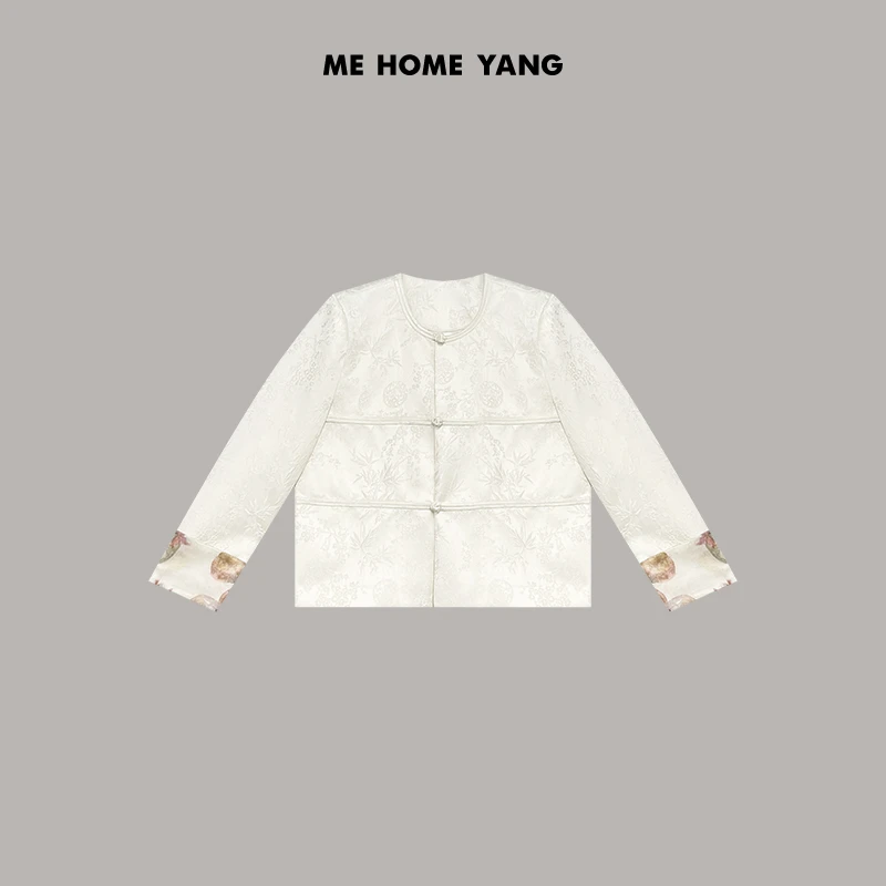 ME【玉竹探春】夏季重工轻奢时尚百搭宽松中国风中式外套 MEQS0902