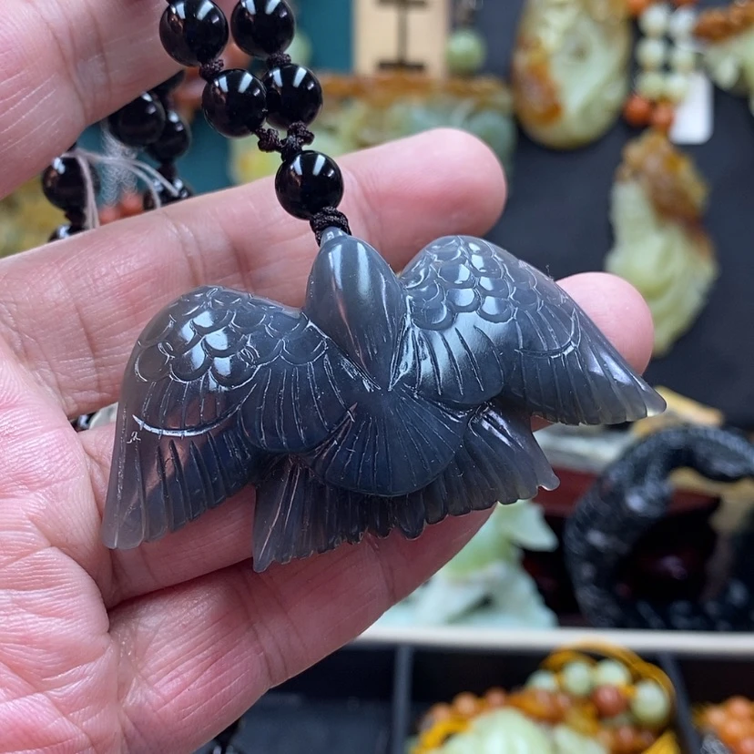 【闪购商品】蛇纹石玉吊坠未镶嵌