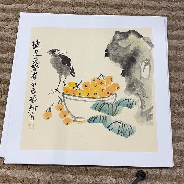 国画勇**惧花鸟等多种鸟类和鸟类为