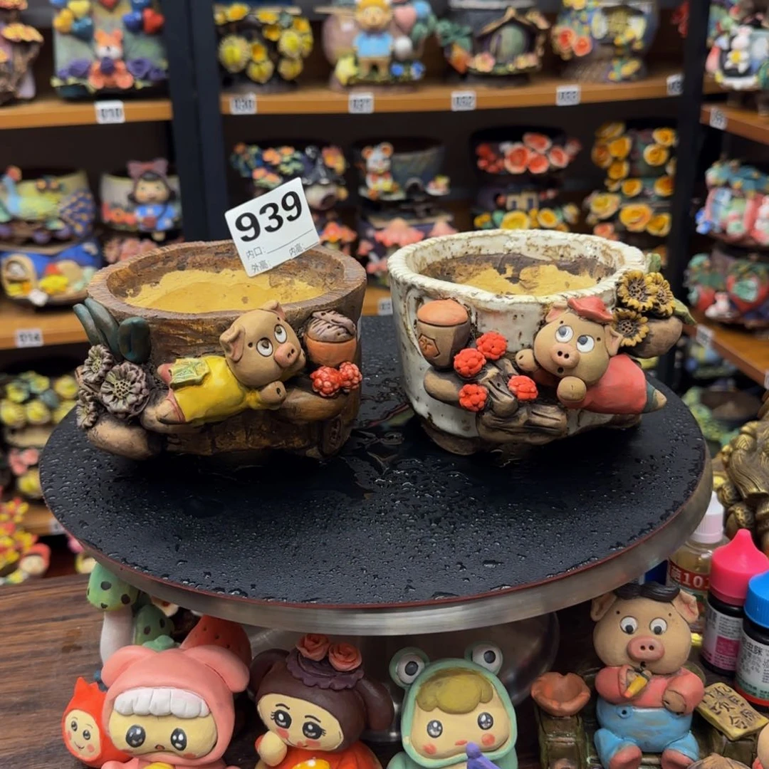 【闪购商品】粗陶手捏