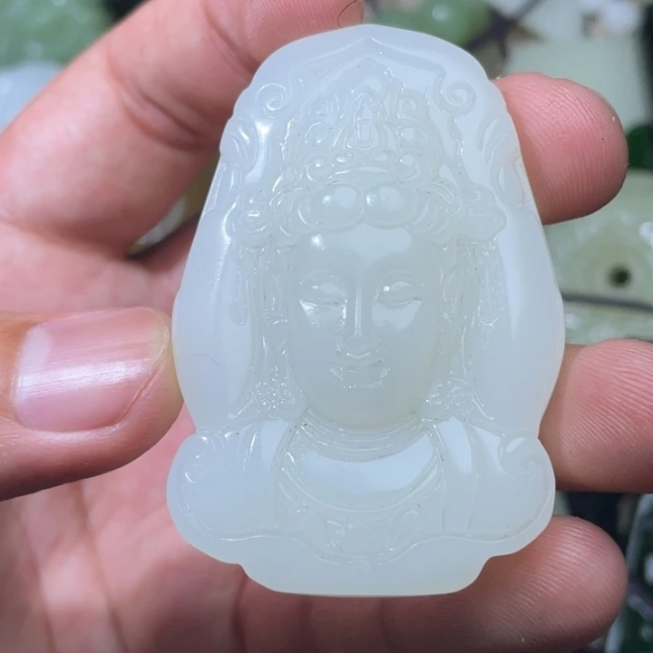 颈饰未镶嵌和田玉