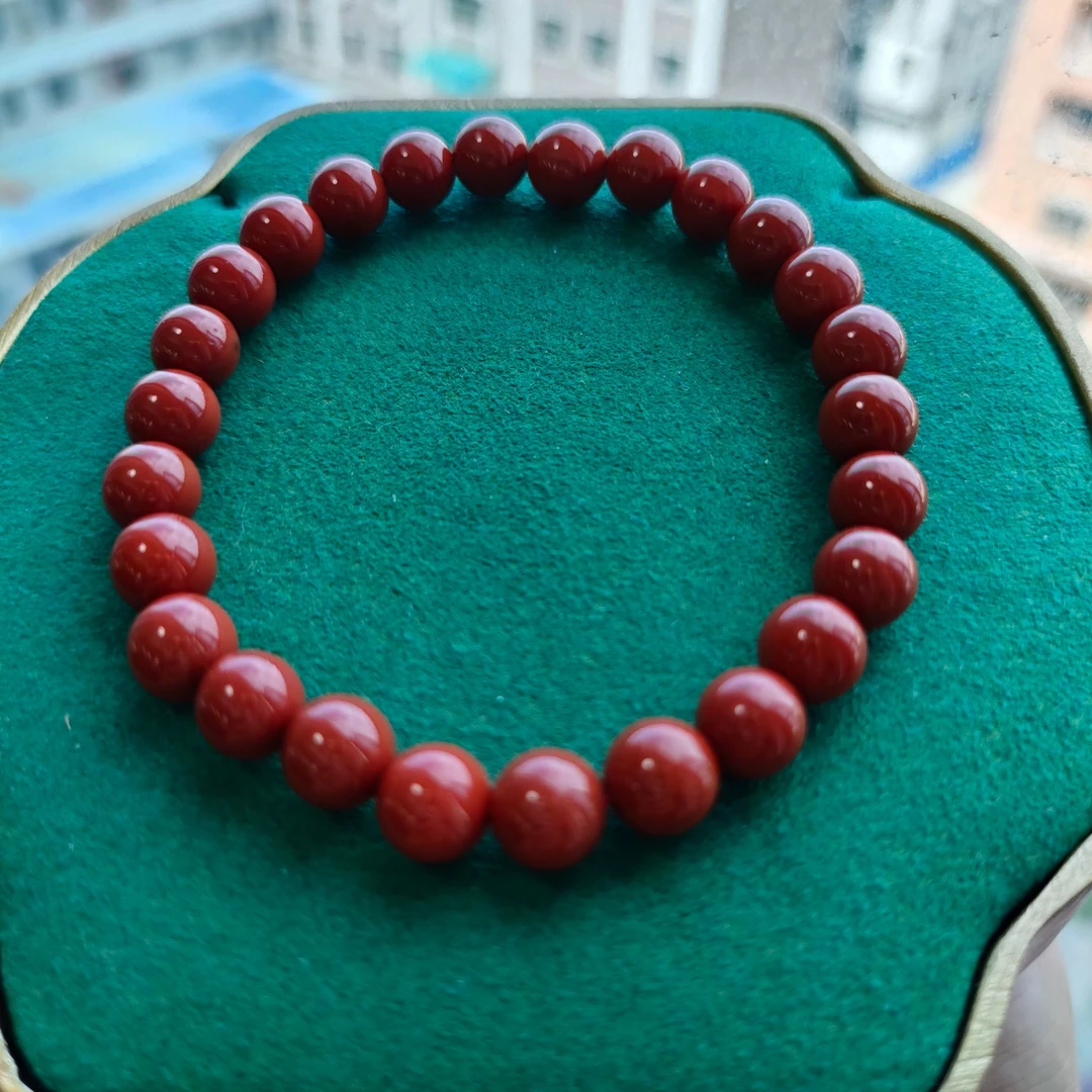 瓦西南红单圈满色满肉7mm