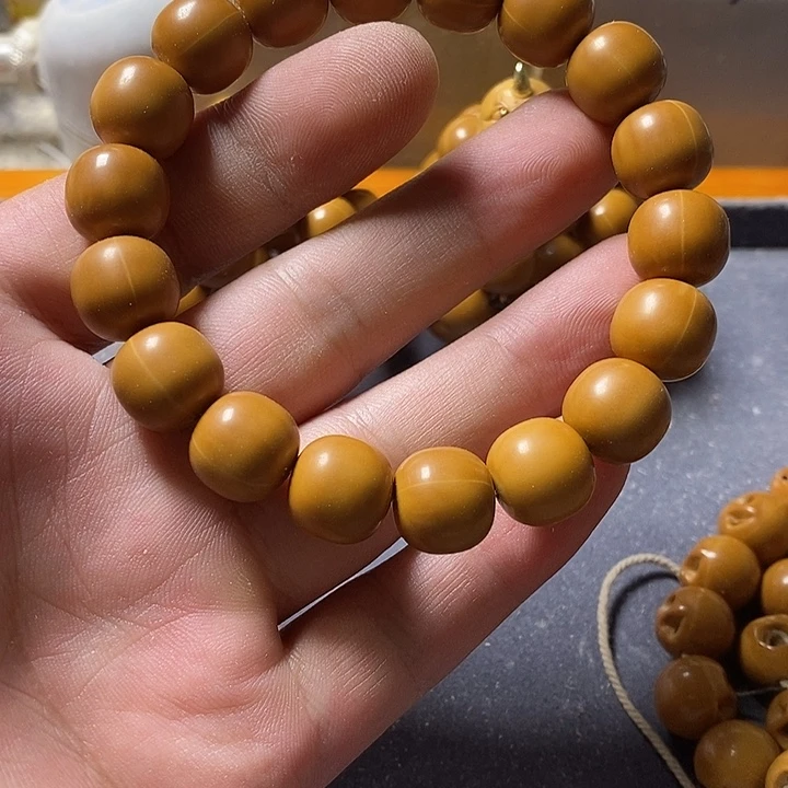 橄榄核手串/手链猴头咯摩卡咖啡墨迹了