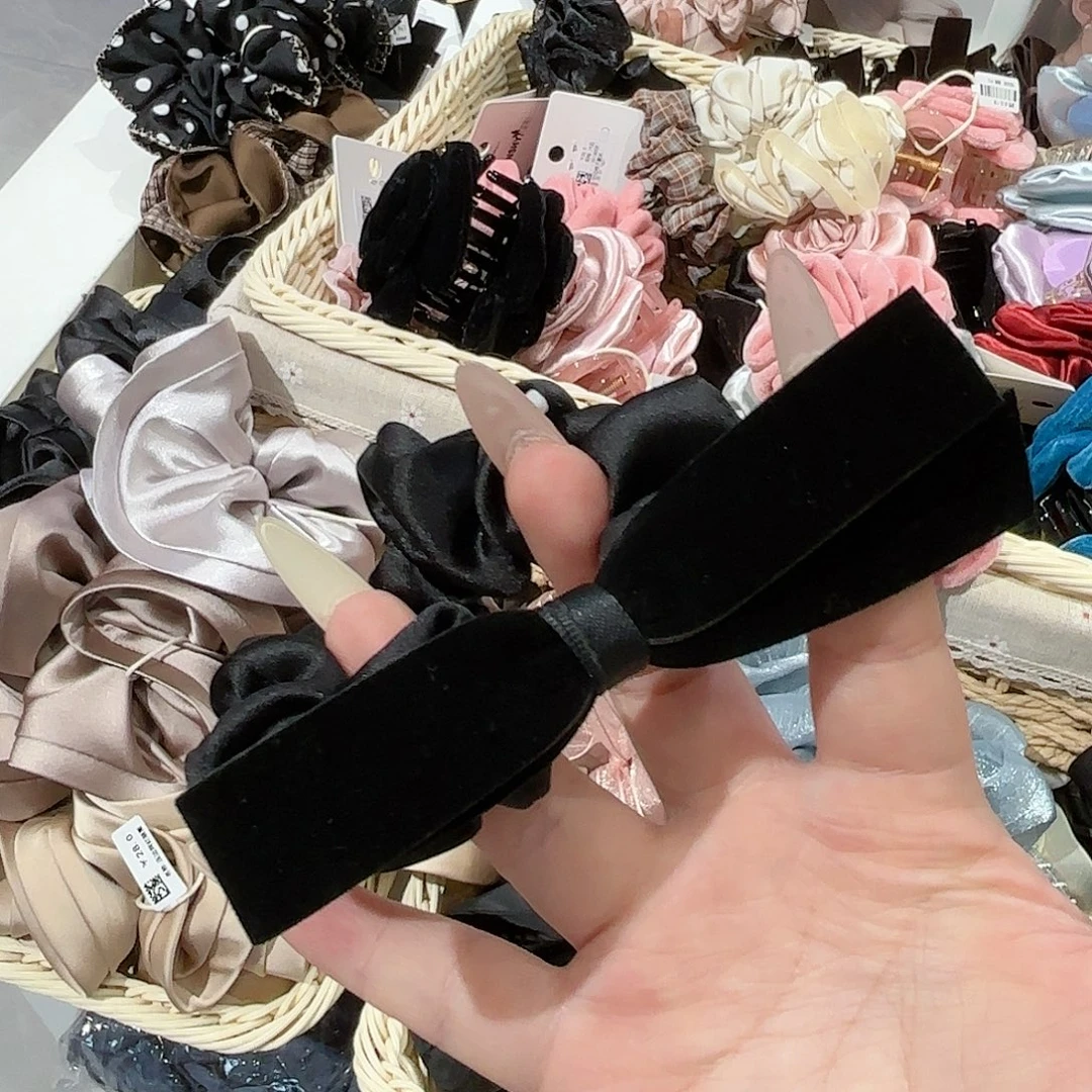 皮质铁合金发饰发夹