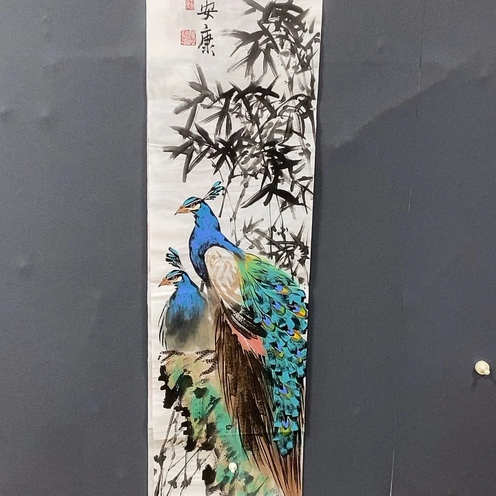 国画王孝华35:140手绘画芯