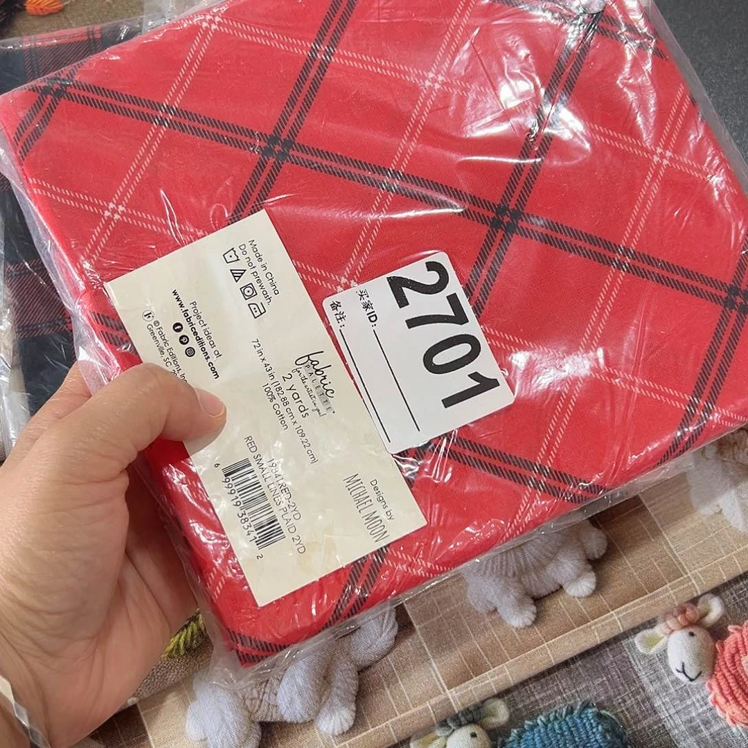 2码品牌原单纯棉平布1.1米宽果子布艺块