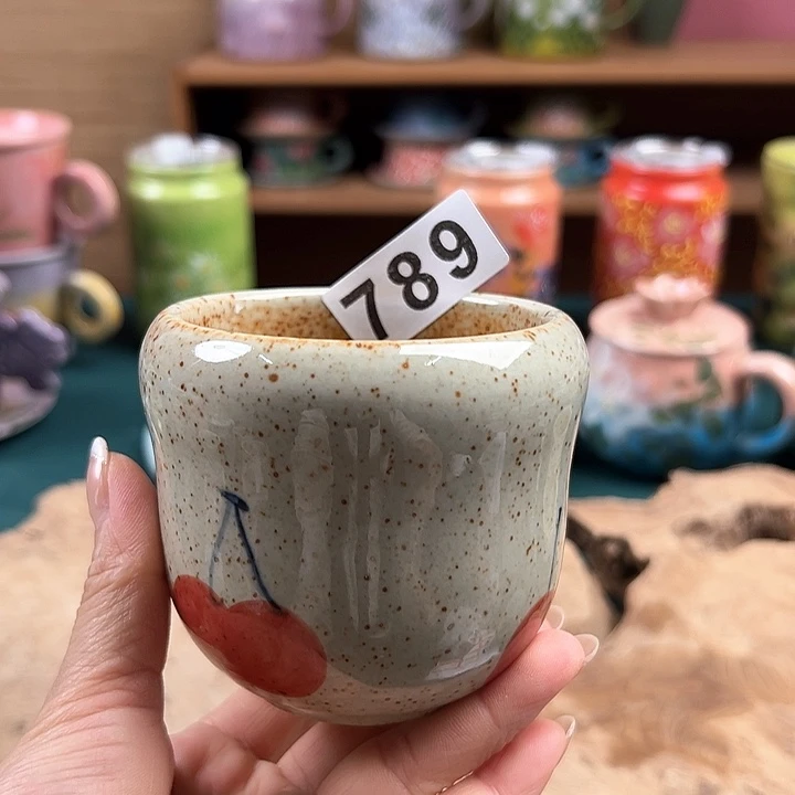 杯景德镇陶瓷手绘作品789