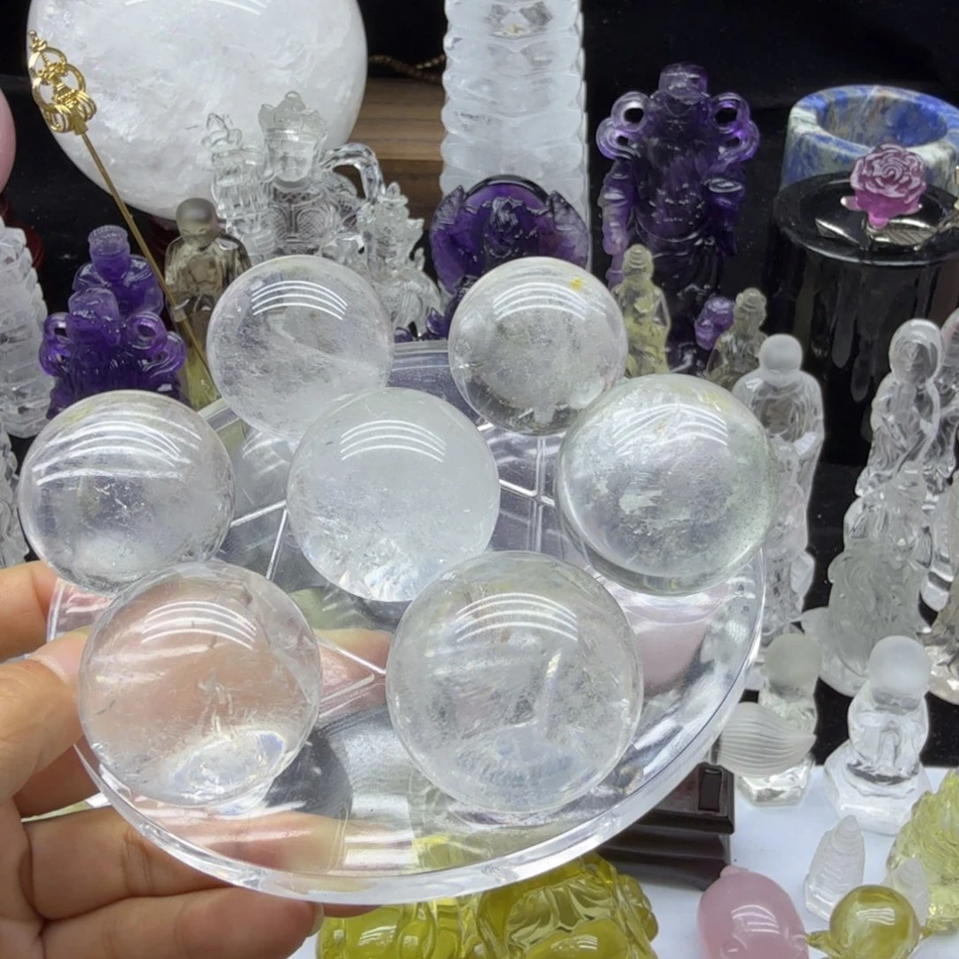 东***祥未镶嵌水晶珠宝半成品