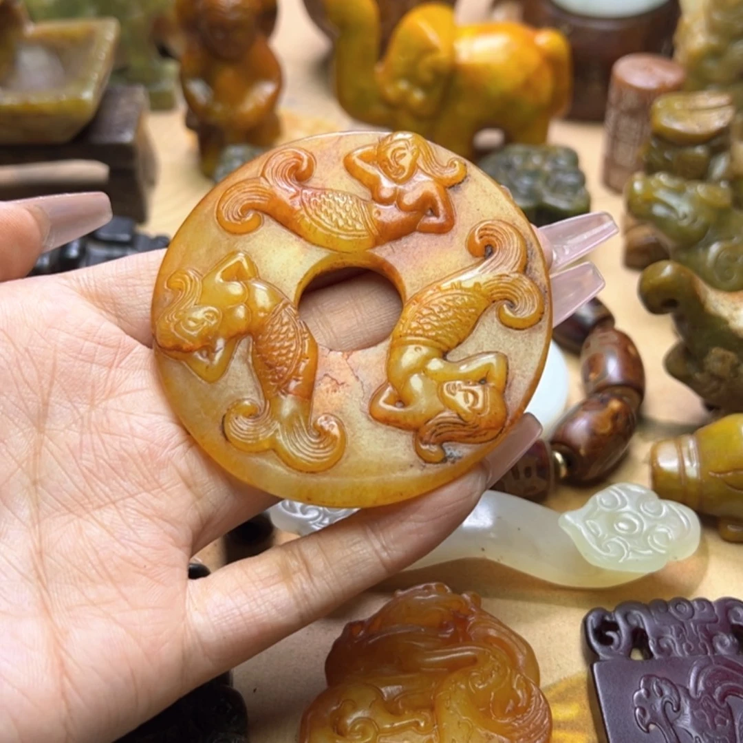 【闪购商品】蛇纹石玉颈饰未镶嵌