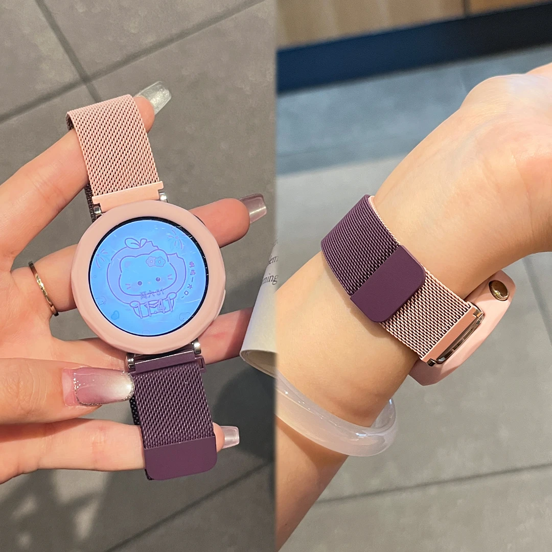 适用于华为gt5表带GT4手表金属watch5/4米兰gt5pro智能XL夏女腕带