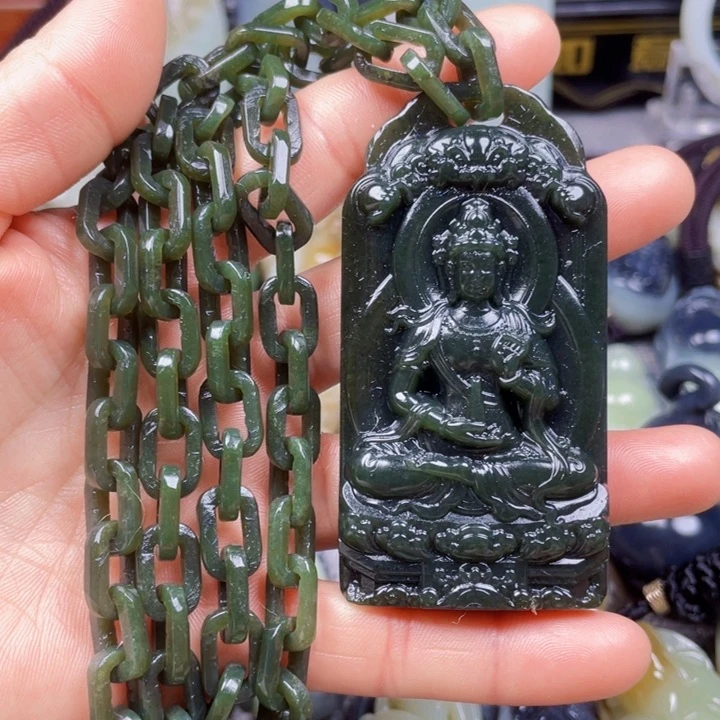 和田玉挂件未镶嵌