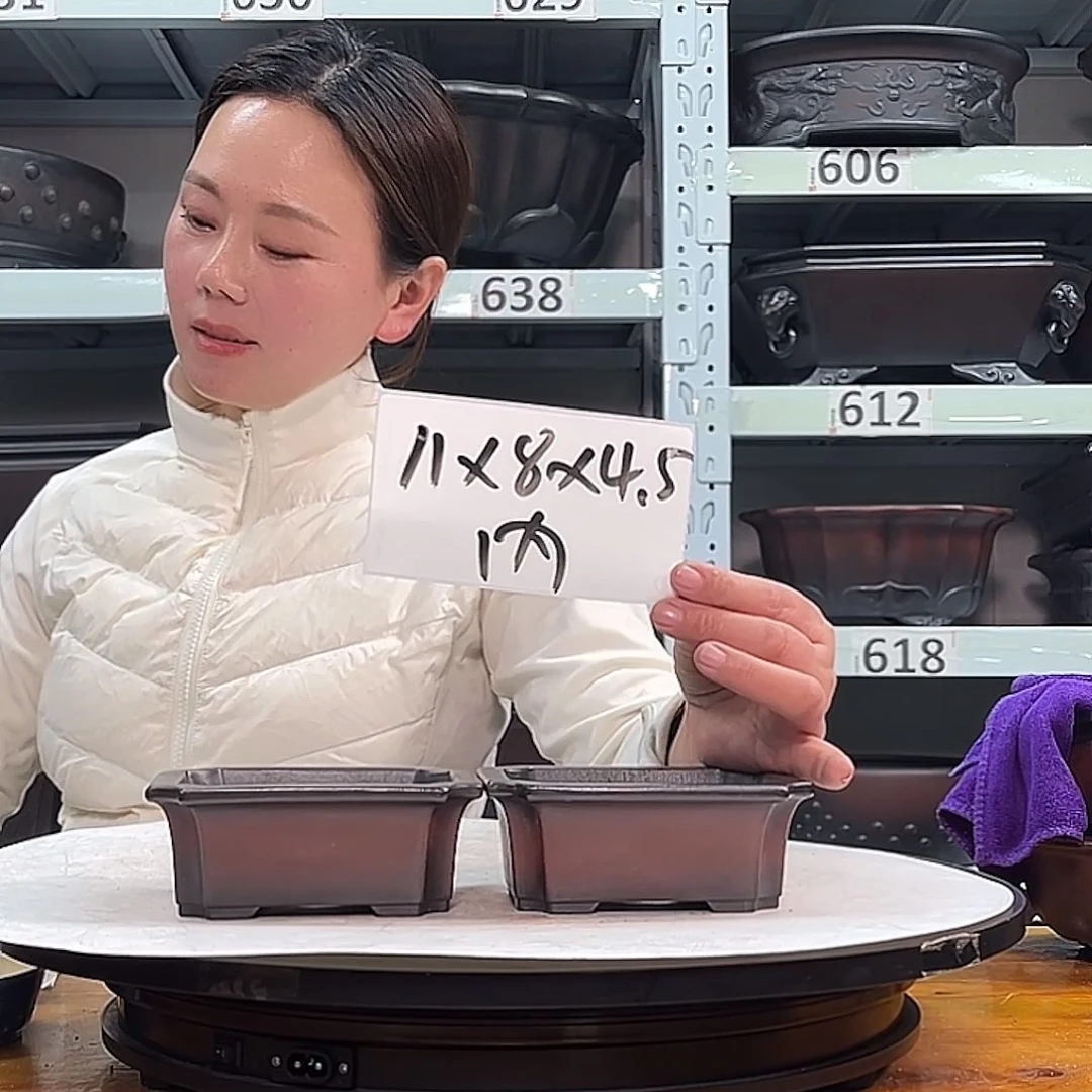 紫砂花盆宜兴紫砂58号