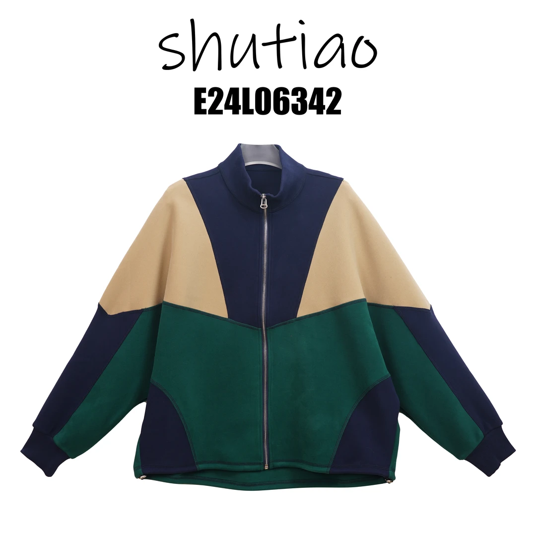 【SHUTIAO】2024秋冬：新款小众设计款外套E24L06342
