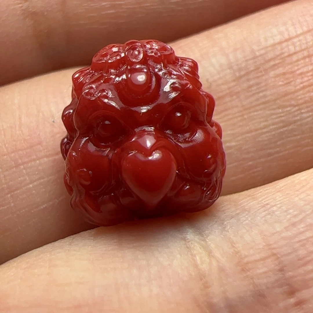 未镶嵌贝云南红玛瑙