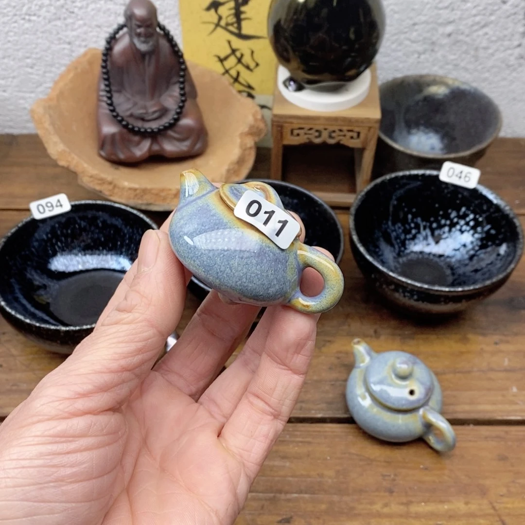 茶盏回*建盏主人杯漂亮011