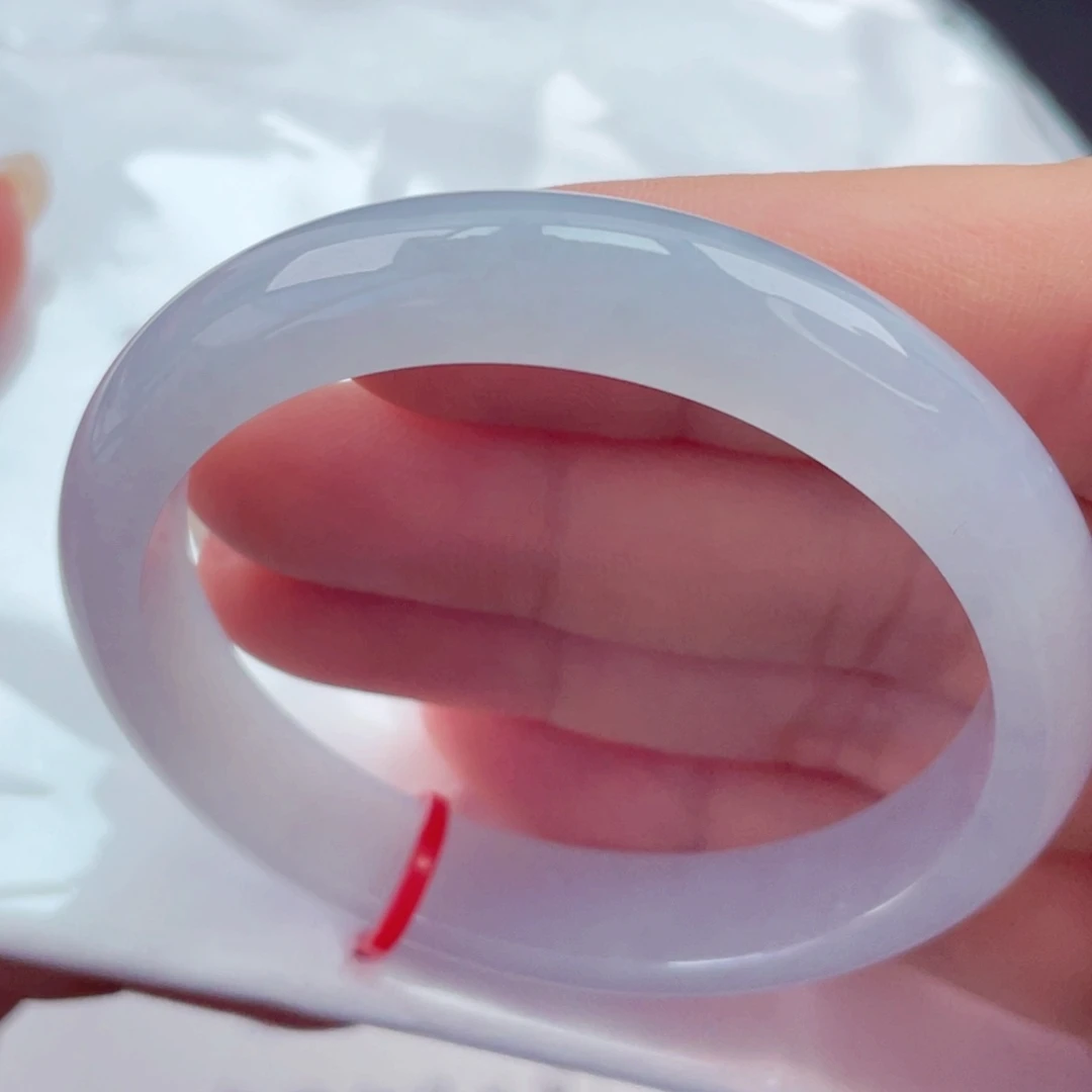 翡翠未镶嵌手镯52圈口