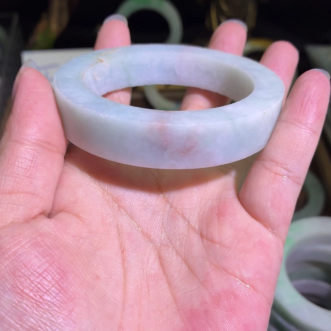 定制翡翠未镶嵌缅甸翡翠A货手镯毛胚定制