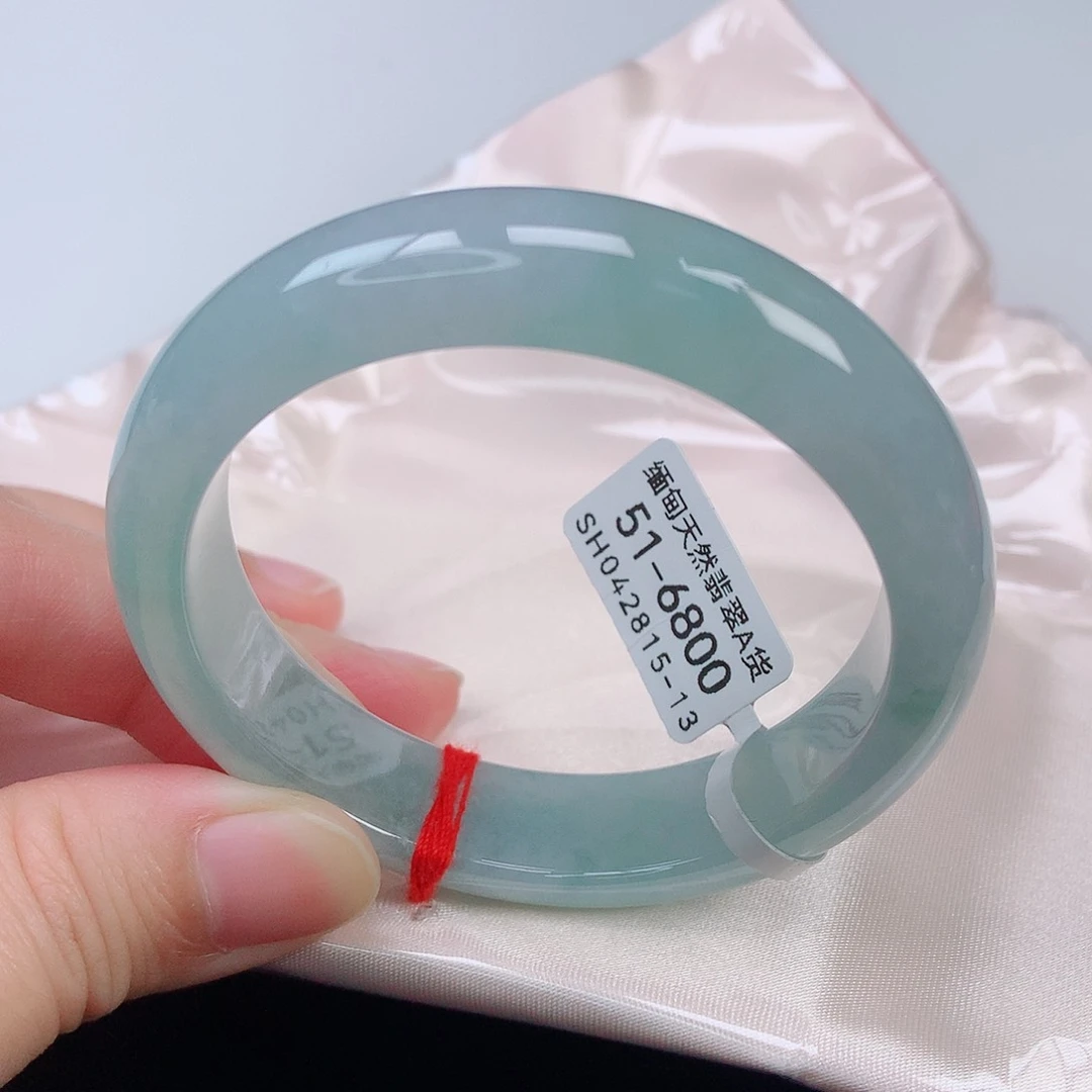 未镶嵌手镯翡翠51正圈