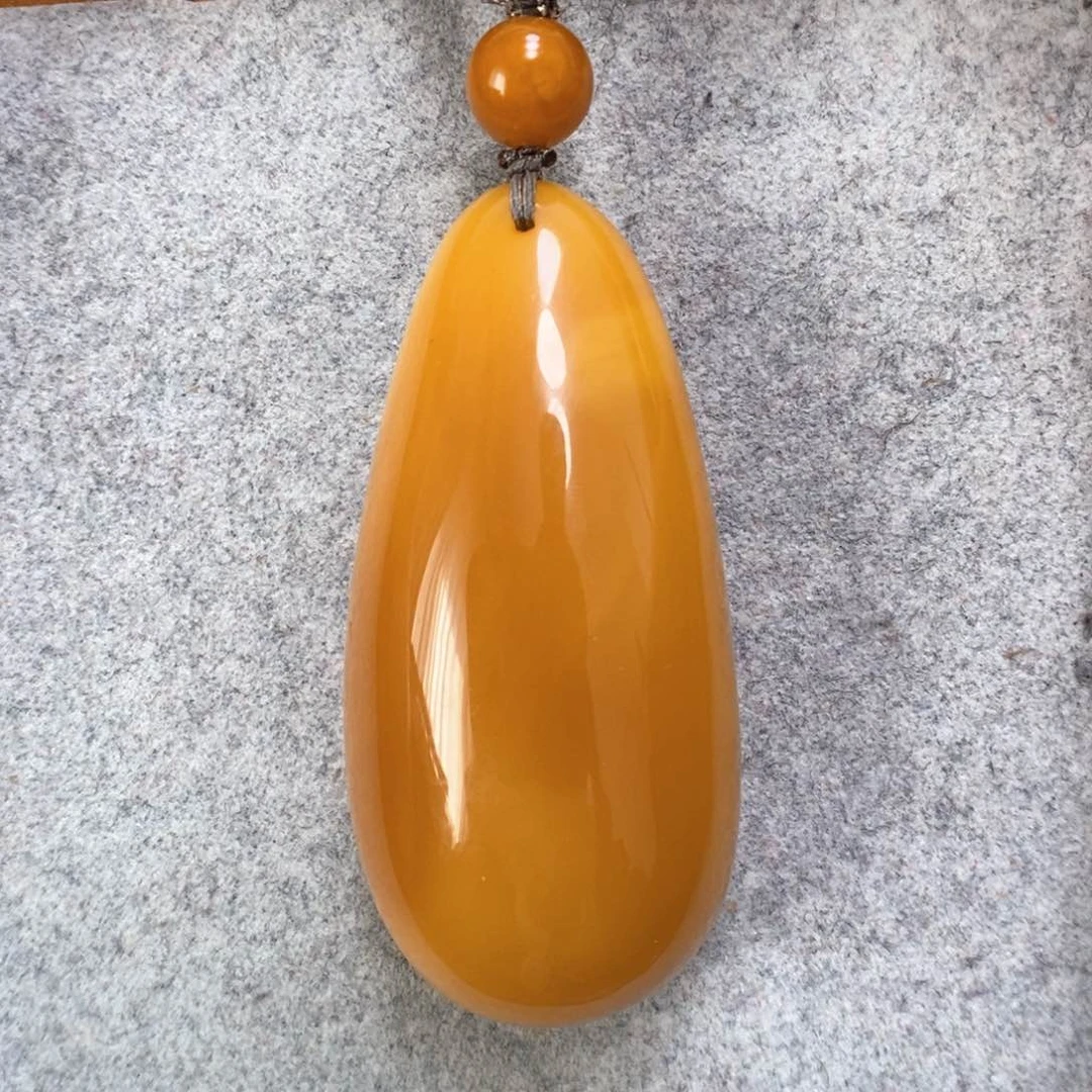 蜜蜡项链未镶嵌蜜蜡吊坠