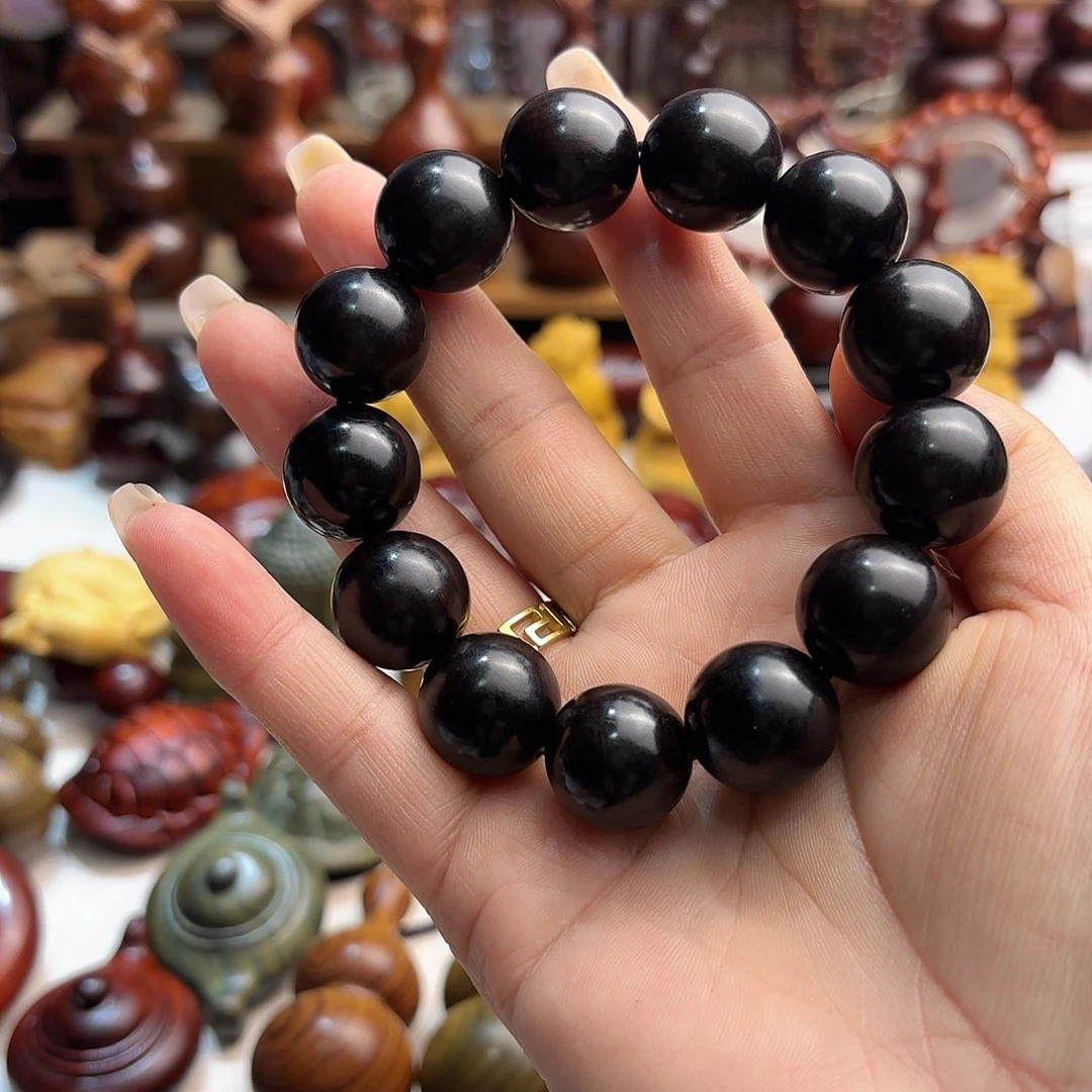 厚***物木紫光檀1.8手串手串