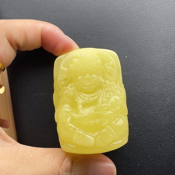 琥珀颈饰未镶嵌天然琥珀蜜蜡