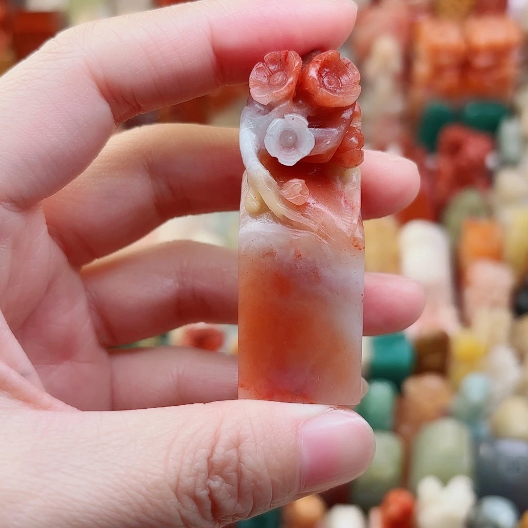 竹***居印石寿山石定制名章