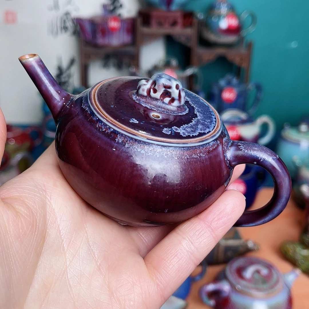 壶用****开钧瓷艺术作品壶