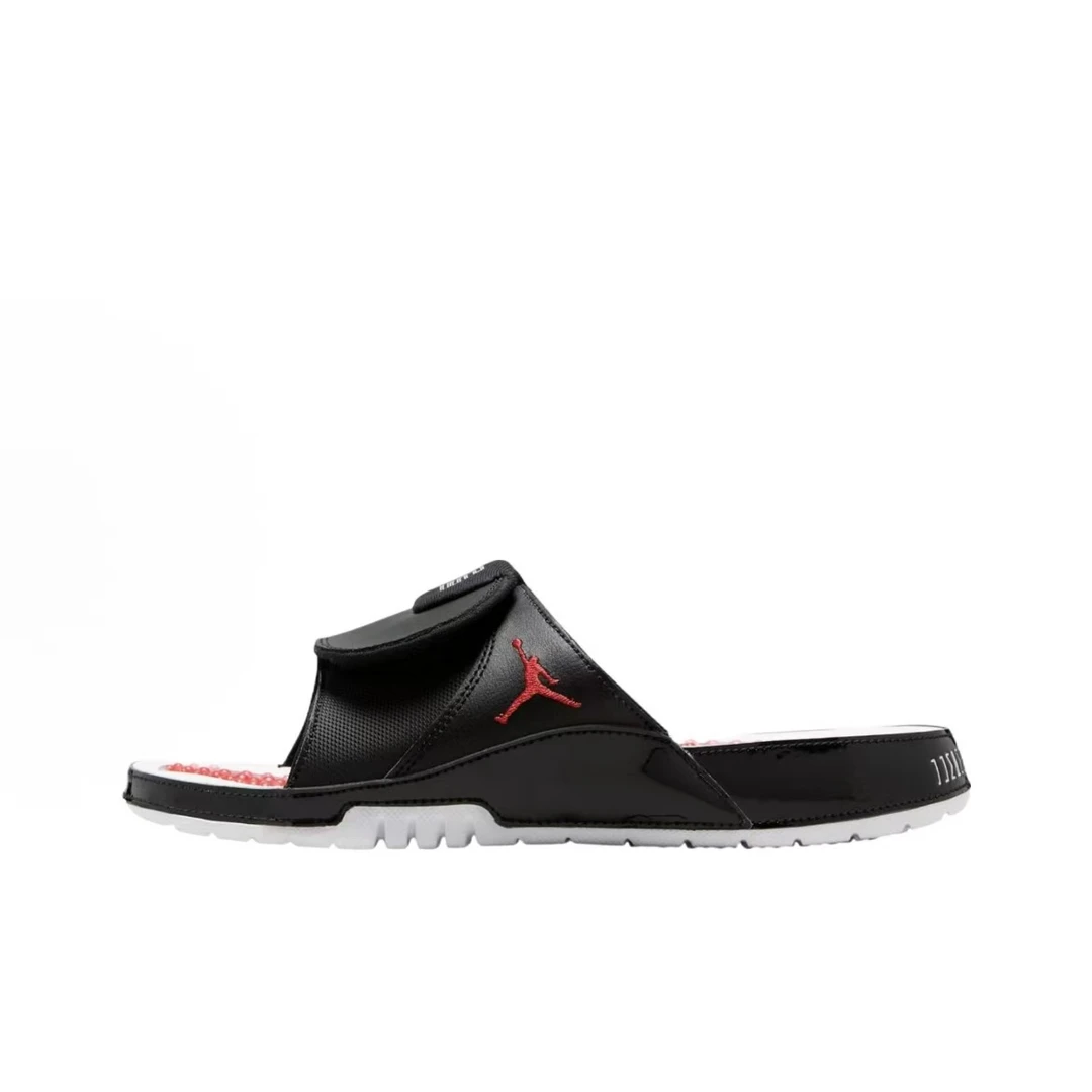 Nike耐克男拖鞋Air Jordan Hydro夏季黑色人字拖沙滩鞋FN2452-006