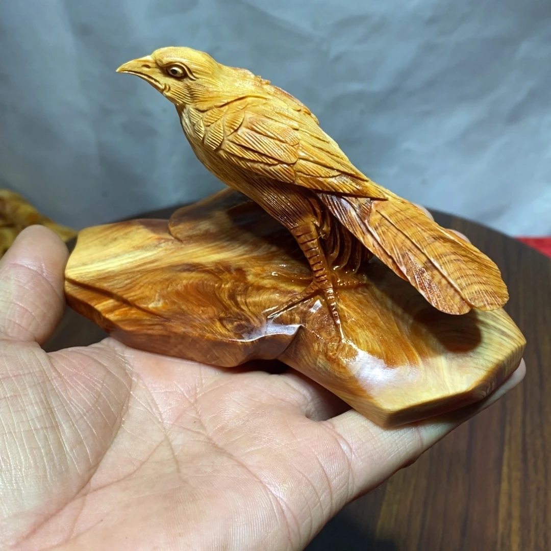 旺***雕柏木（崖柏）崖柏小鸟