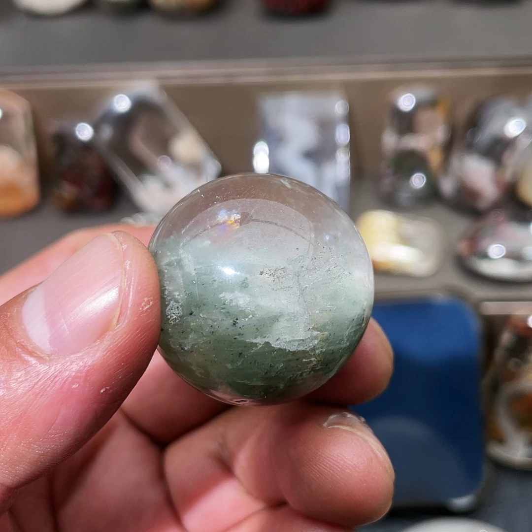 水晶颈饰未镶嵌甜**铮天然水晶