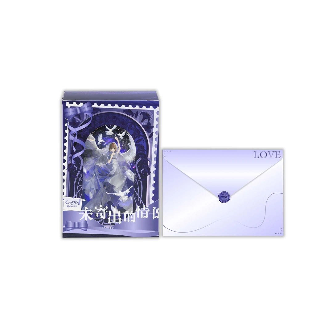 【下播福福】谷地文创 魔卡少女樱未寄出的情书-邮票集（冬冬代拆）