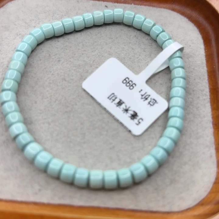 绿松石未镶嵌手链