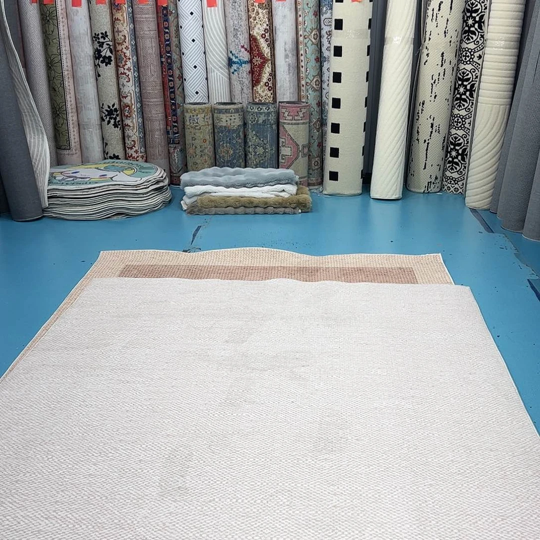 混纺200×263尺寸误差±1-3cm棉布底仿羊绒微瑕特价