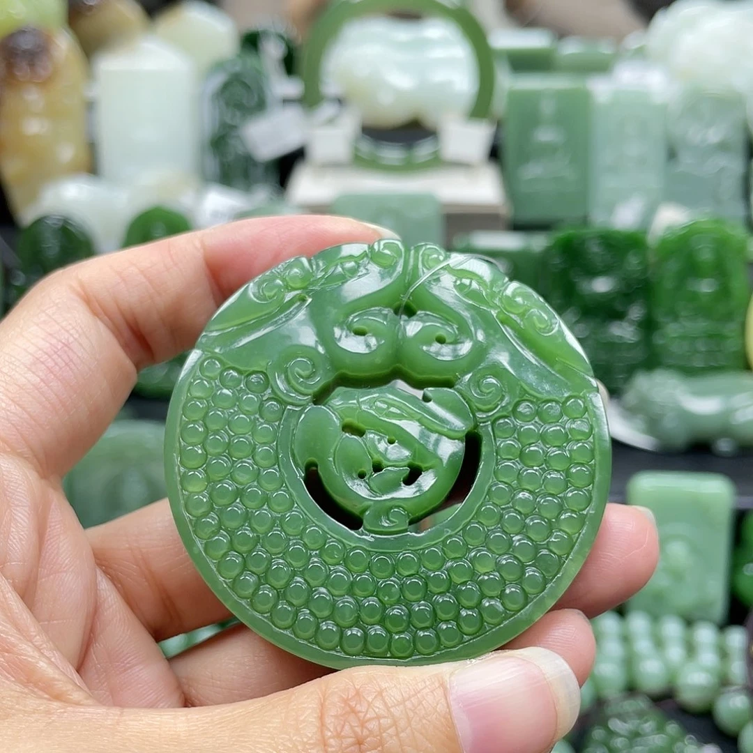 【闪购商品】和田玉挂件未镶嵌磊