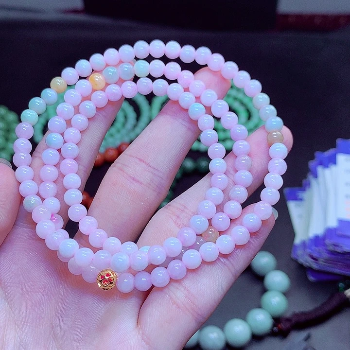 翡翠未镶嵌毛衣链