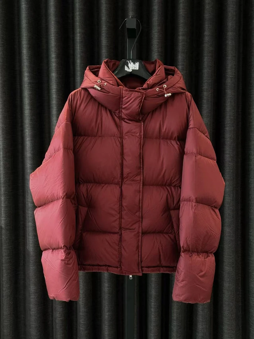 【张小张专属】冬季通勤百搭连帽鹅绒羽绒服25G20-1