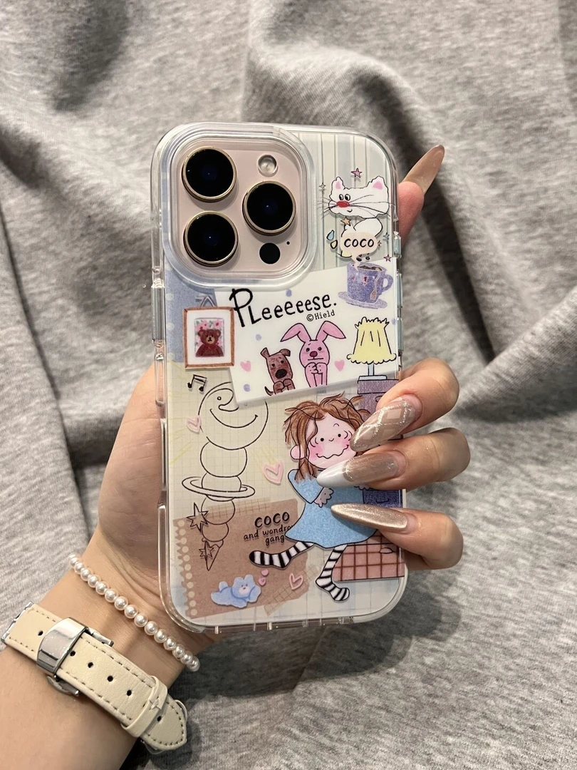 IMDcoco酱日常适用iphone16苹果15果冻手机壳小米OPPOVIVO荣耀