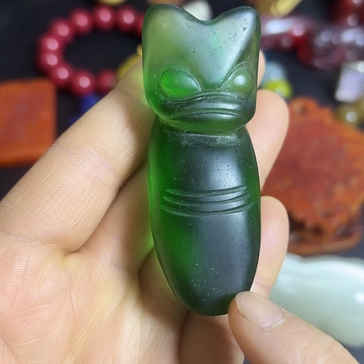 白玉菩提把件一个一个