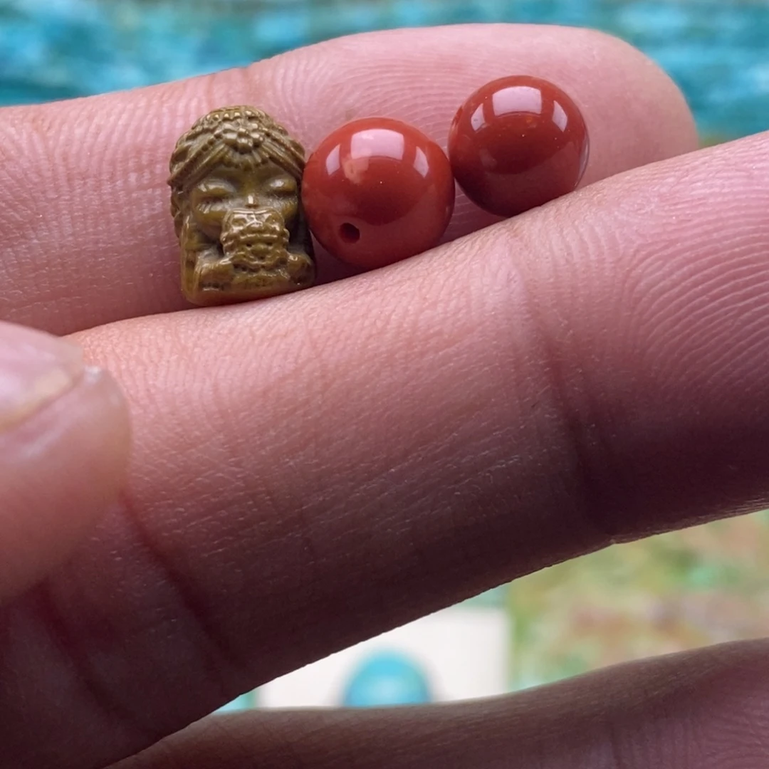 南红玛瑙未镶嵌珠宝半成品