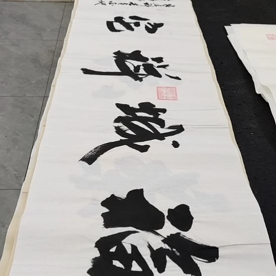 翰墨申国栋老师作品一副