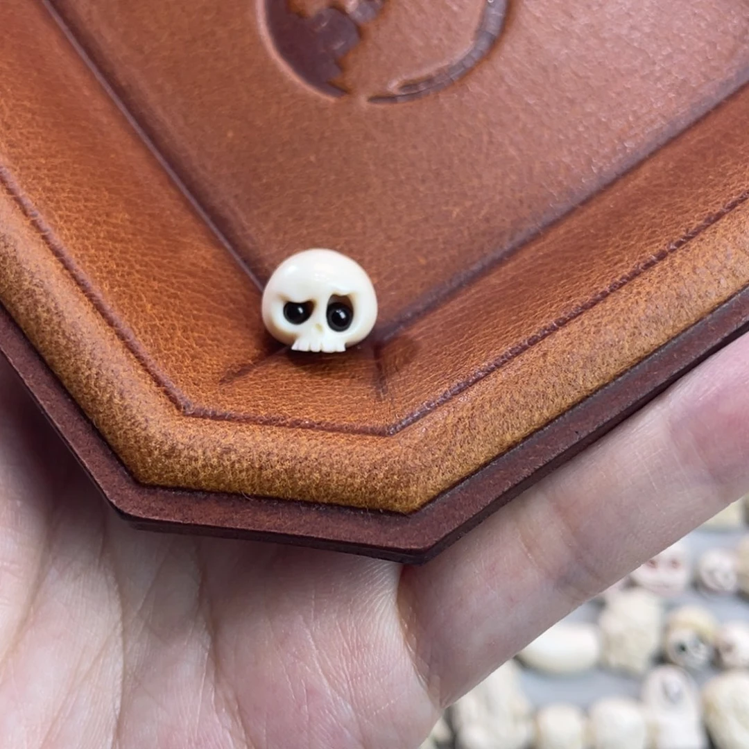 猛犸象牙手串/手链/手镯12呆萌骷髅