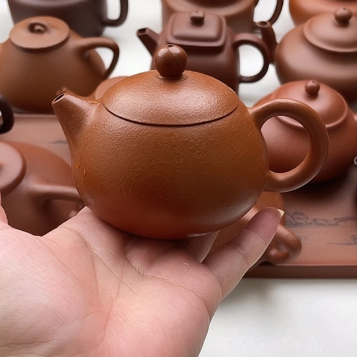 茶壶紫砂宜兴紫砂微瑕微瑕200cc