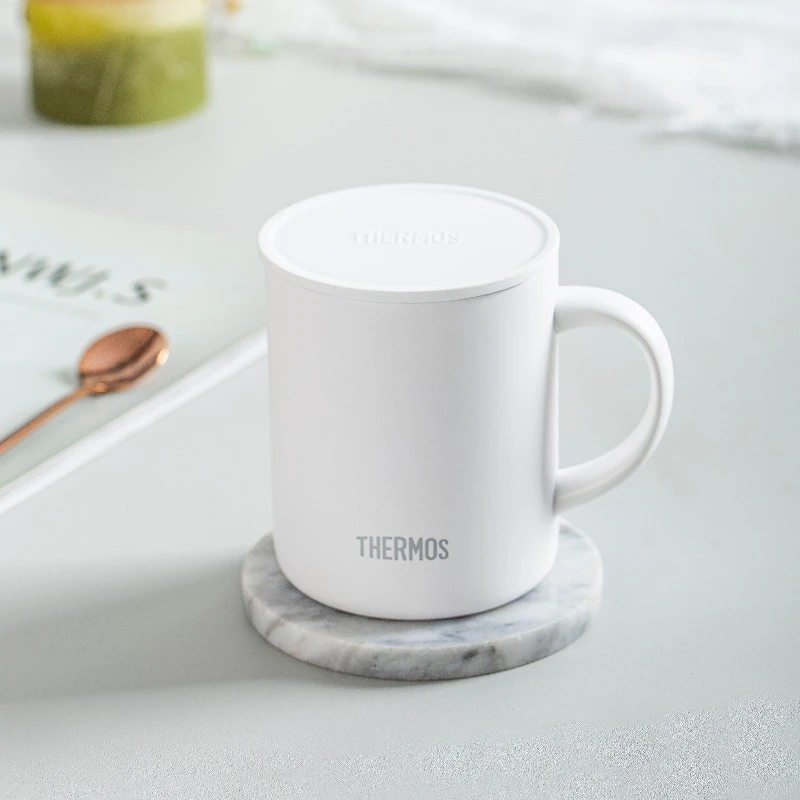 【A等品微瑕】膳魔师不锈钢把手杯340ml白色JDG-351-WH